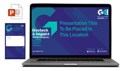 G4I 2025 PowerPoint mockup